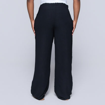Black Airflow Pants