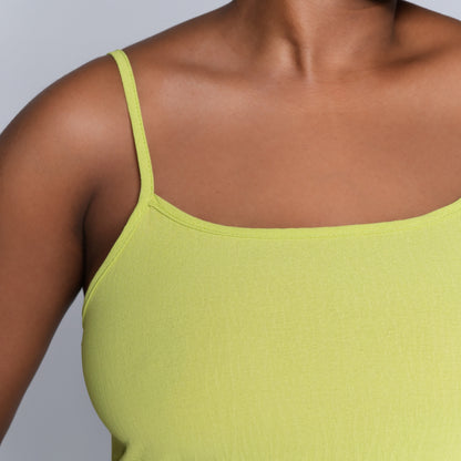 Chartreuse Airflow Strappy Tunic