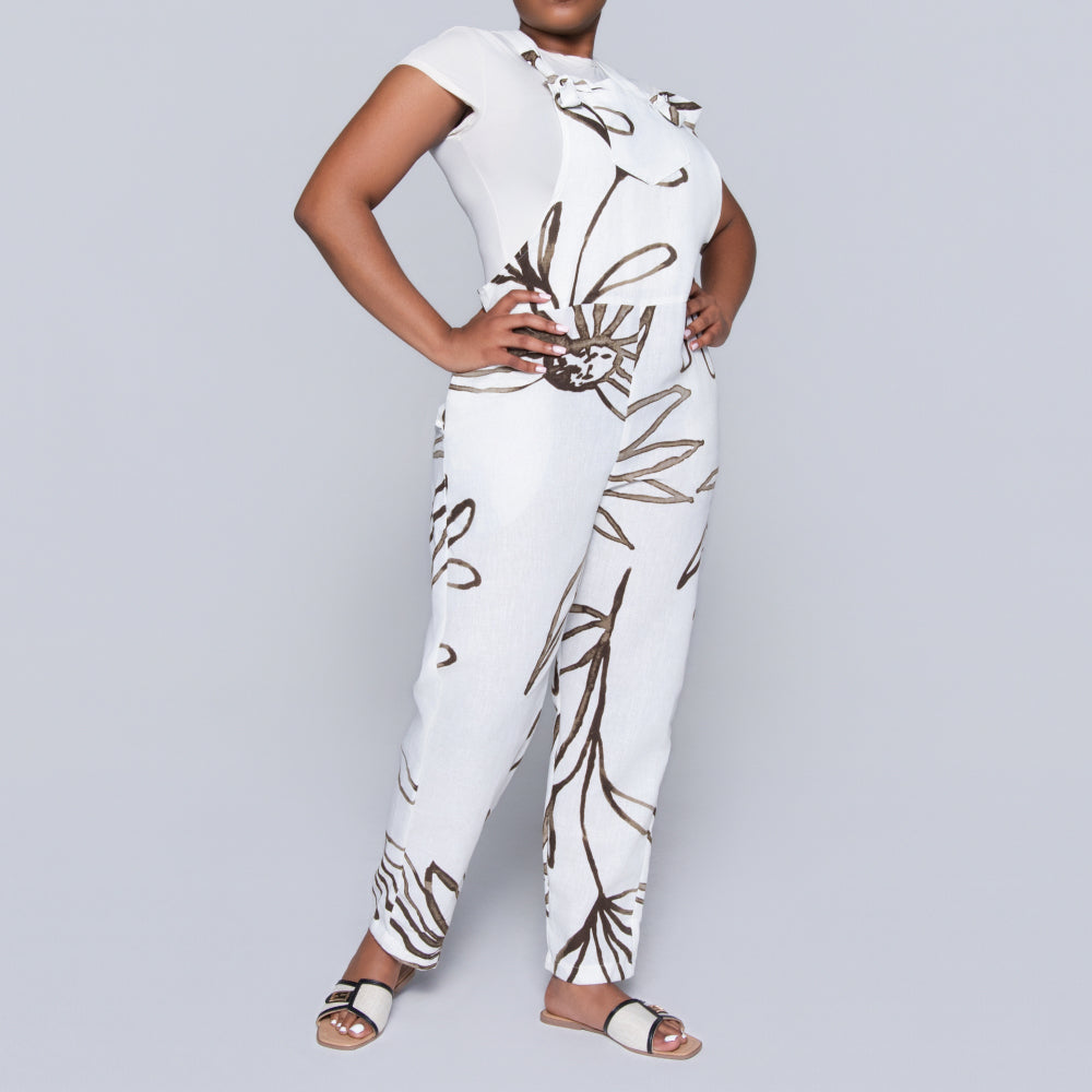 Ladies Printed Jumpsuit