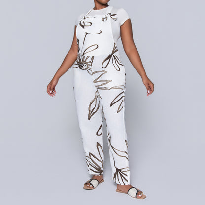 Ladies Printed Jumpsuit