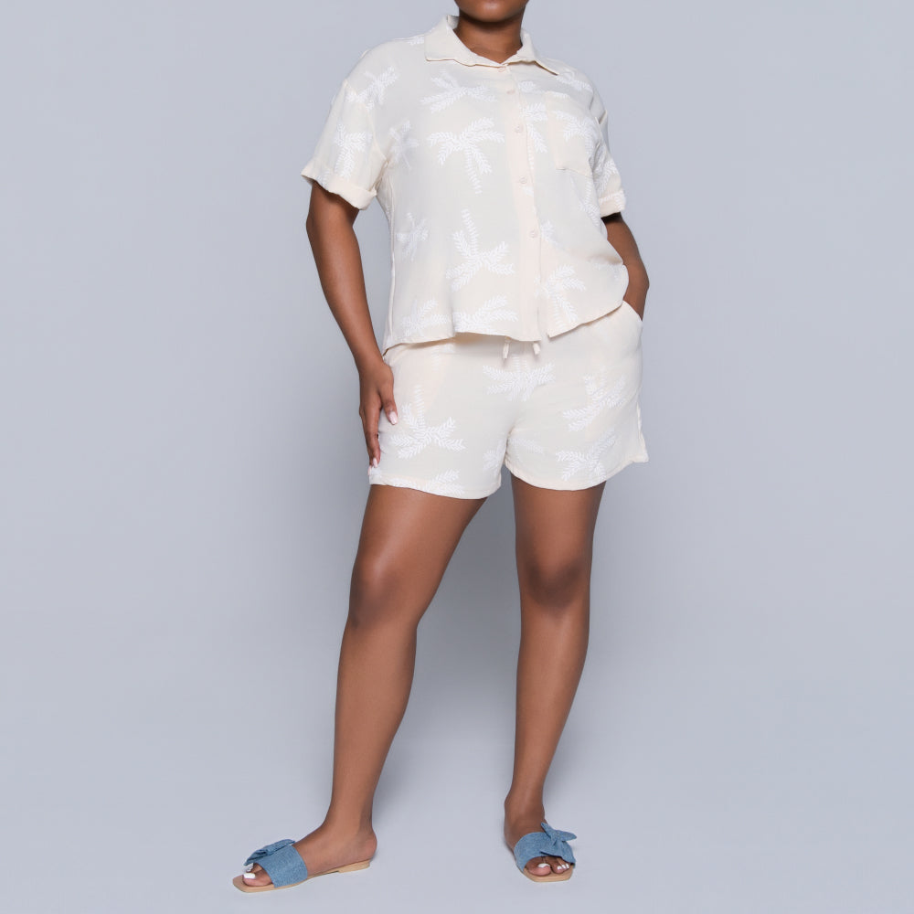 Stone Printed Shorts