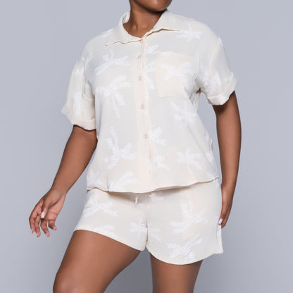 Stone Printed Shorts