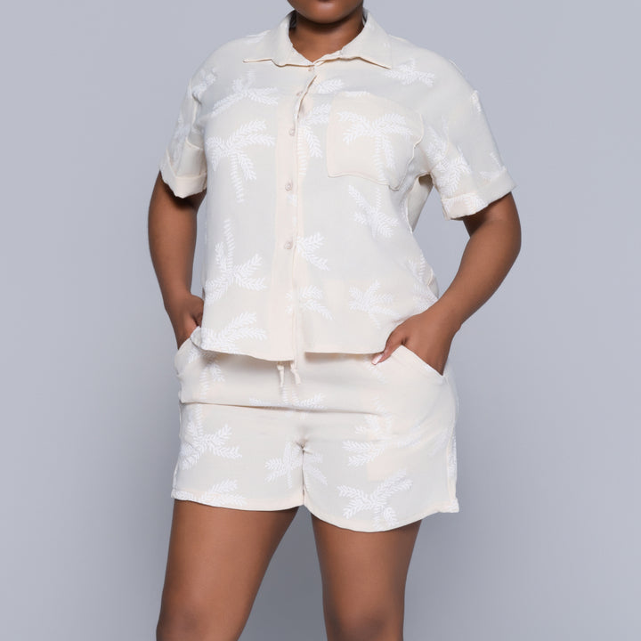 Stone Printed Top