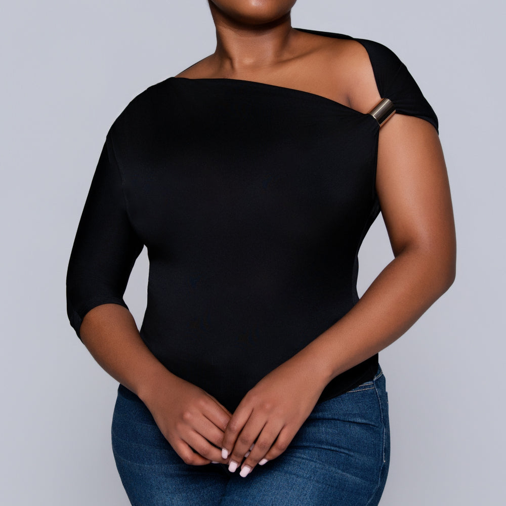 Black Off - Shoulder Top