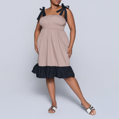 Tiered Strappy Dress