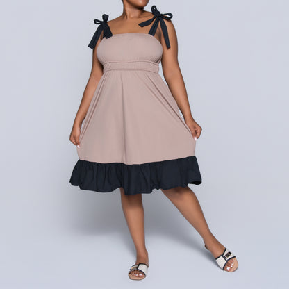 Tiered Strappy Dress