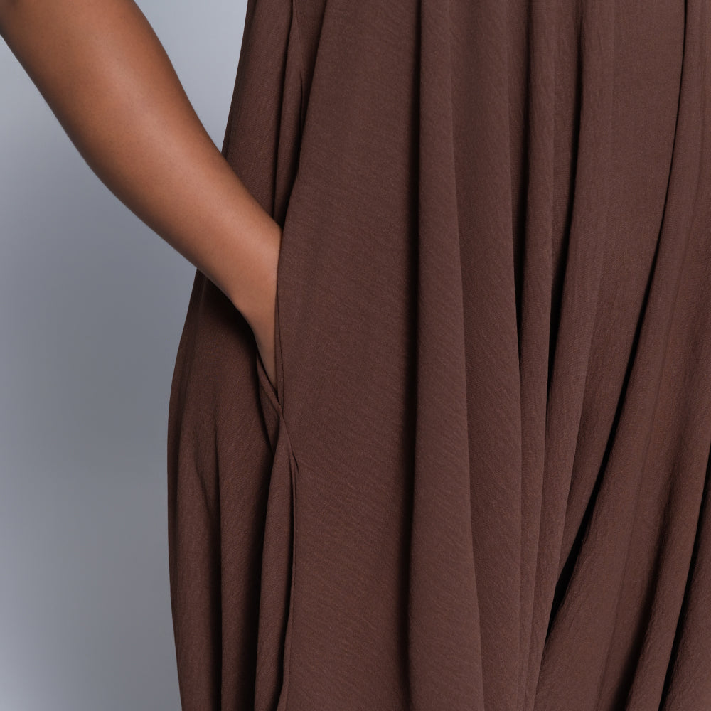 Chocolate Airflow Jumpsuit