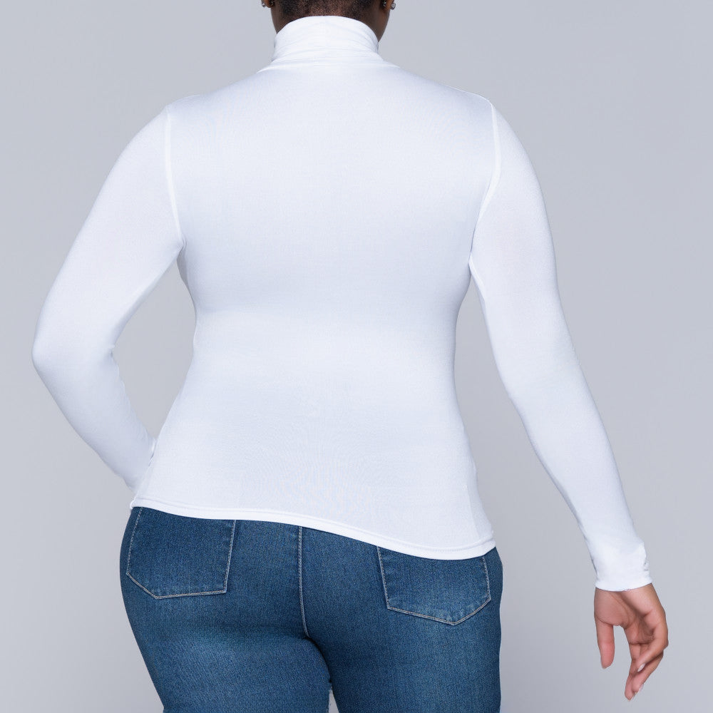 Optical White Twin Pack Polo Neck