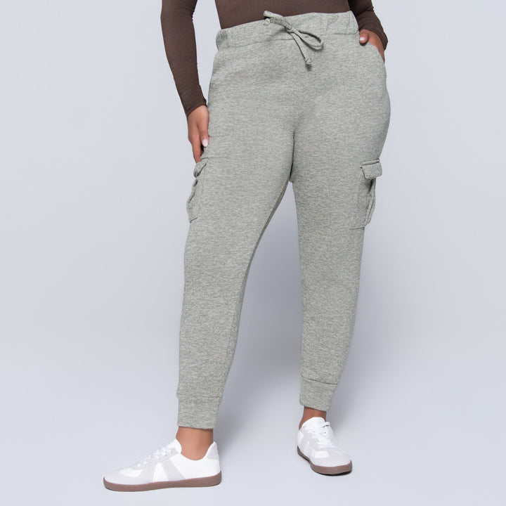 Olive Pocket Edit Cargo Joggers
