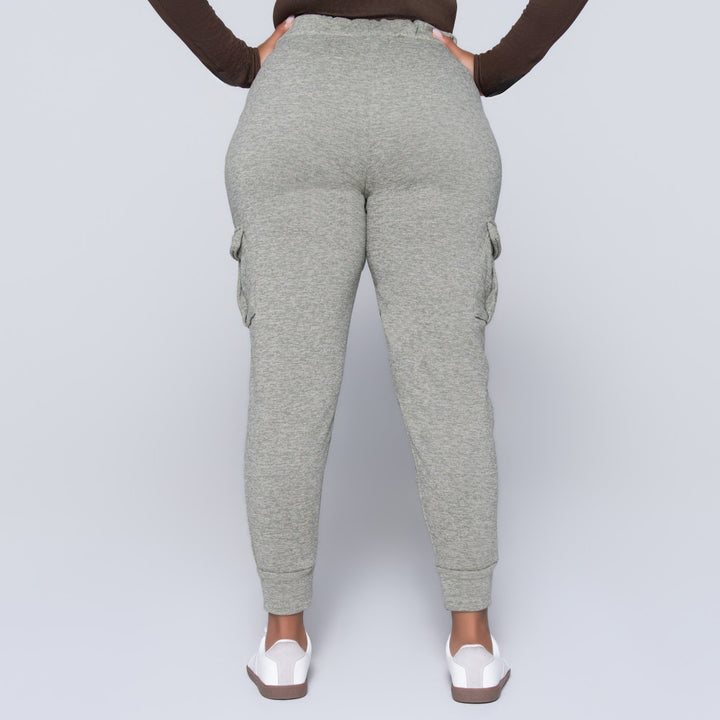 Olive Pocket Edit Cargo Joggers