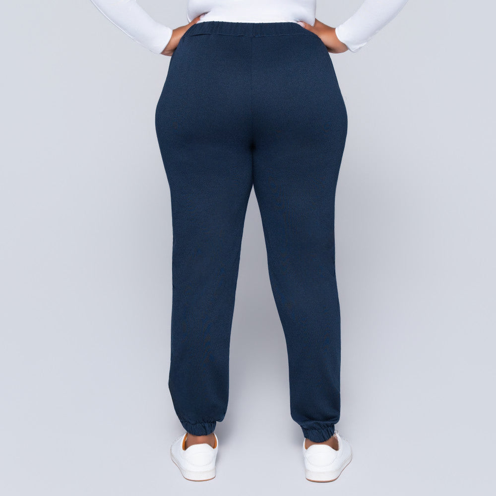 Navy Track Pants