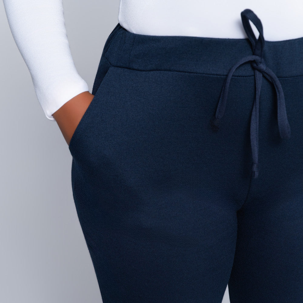 Navy Track Pants