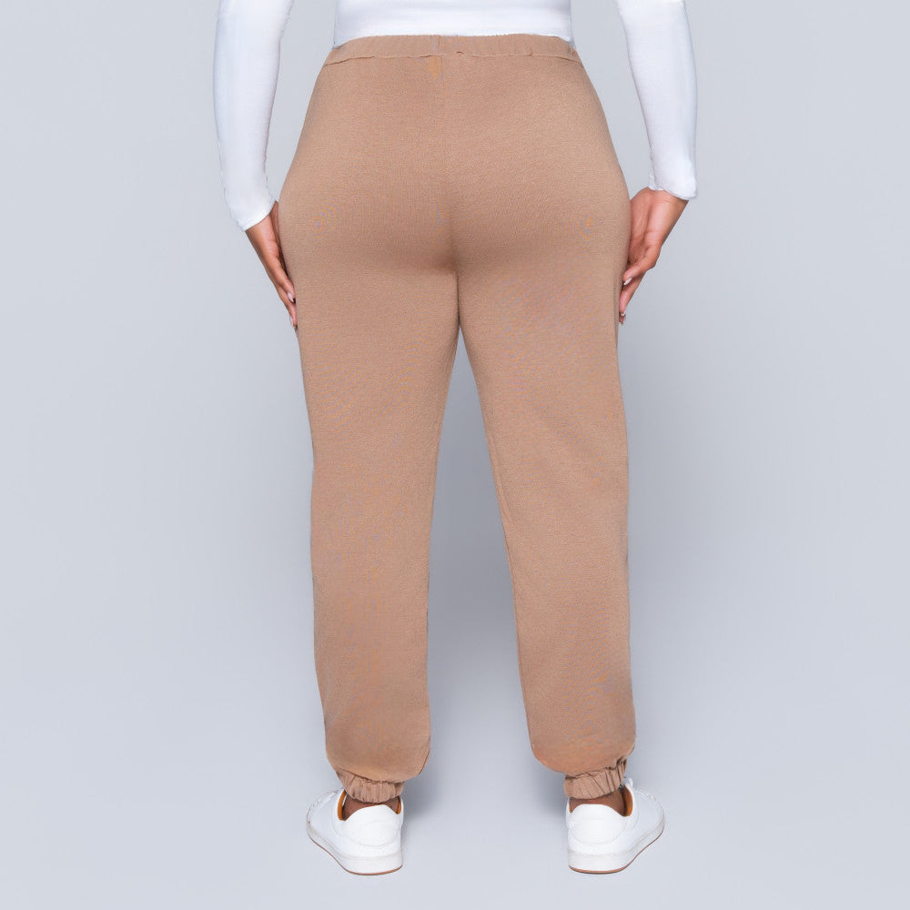 Taupe Track Pants