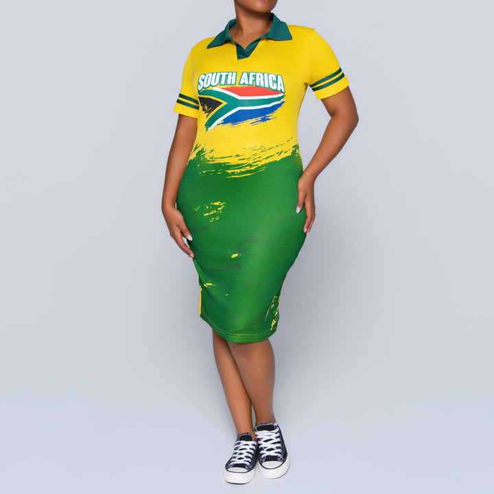 Supporter Merchandise Print Dress