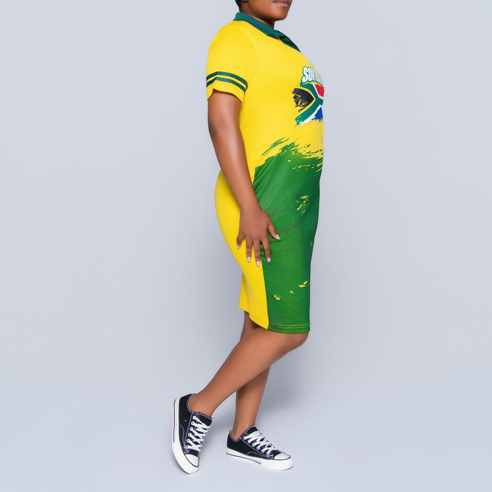 Supporter Merchandise Print Dress
