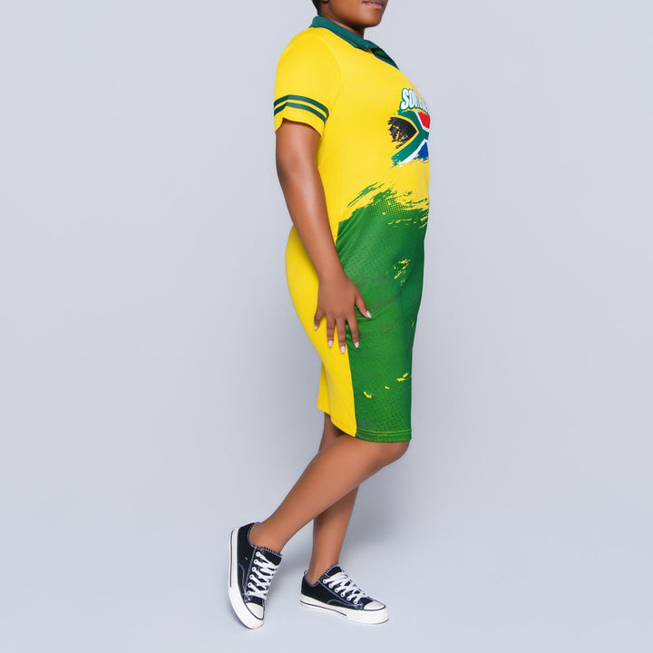 Supporter Merchandise Print Dress