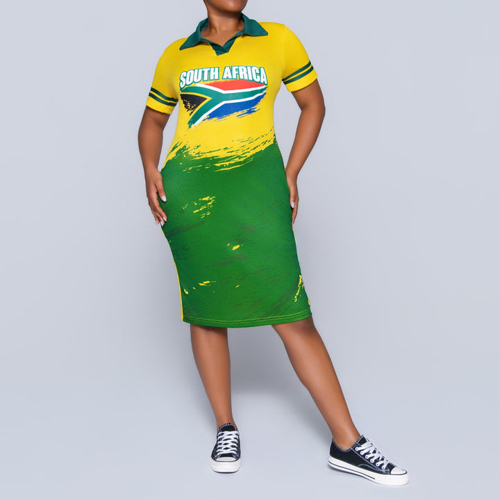 Supporter Merchandise Print Dress