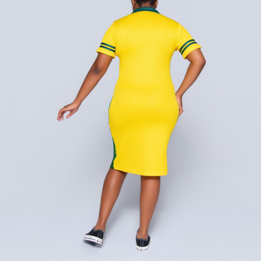 Supporter Merchandise Print Dress