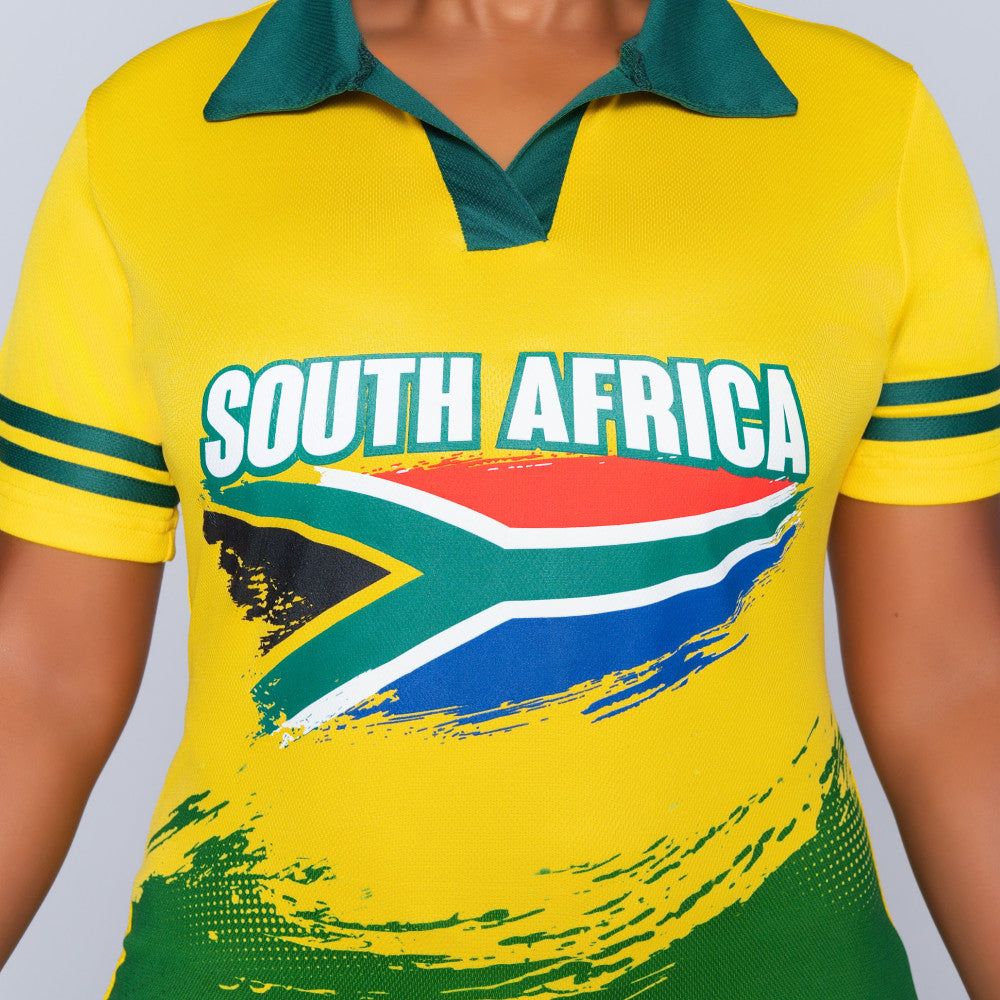 Supporter Merchandise Print Dress