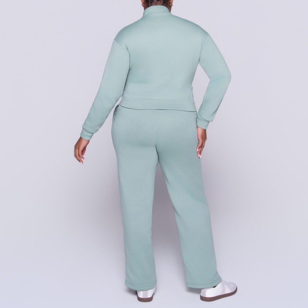 Sage Track Top