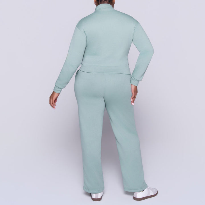 Sage Track Top