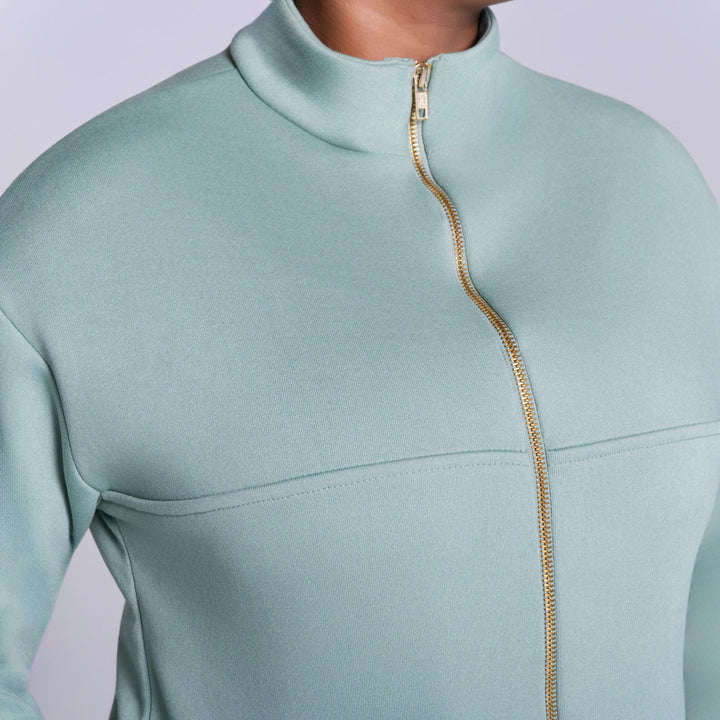 Sage Track Top