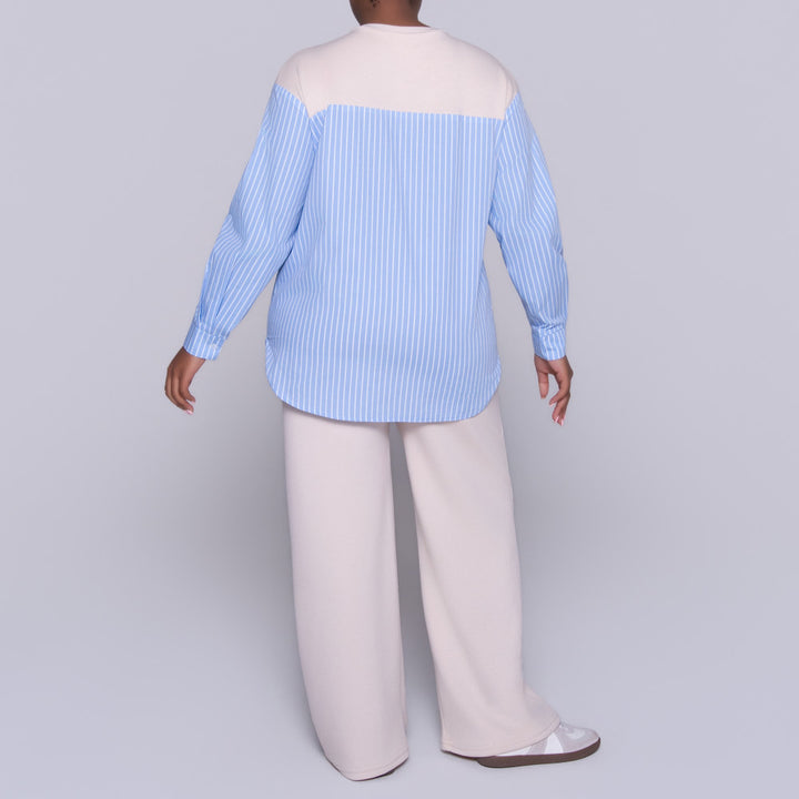 Striped Pants And Top Modal Scuba Pants