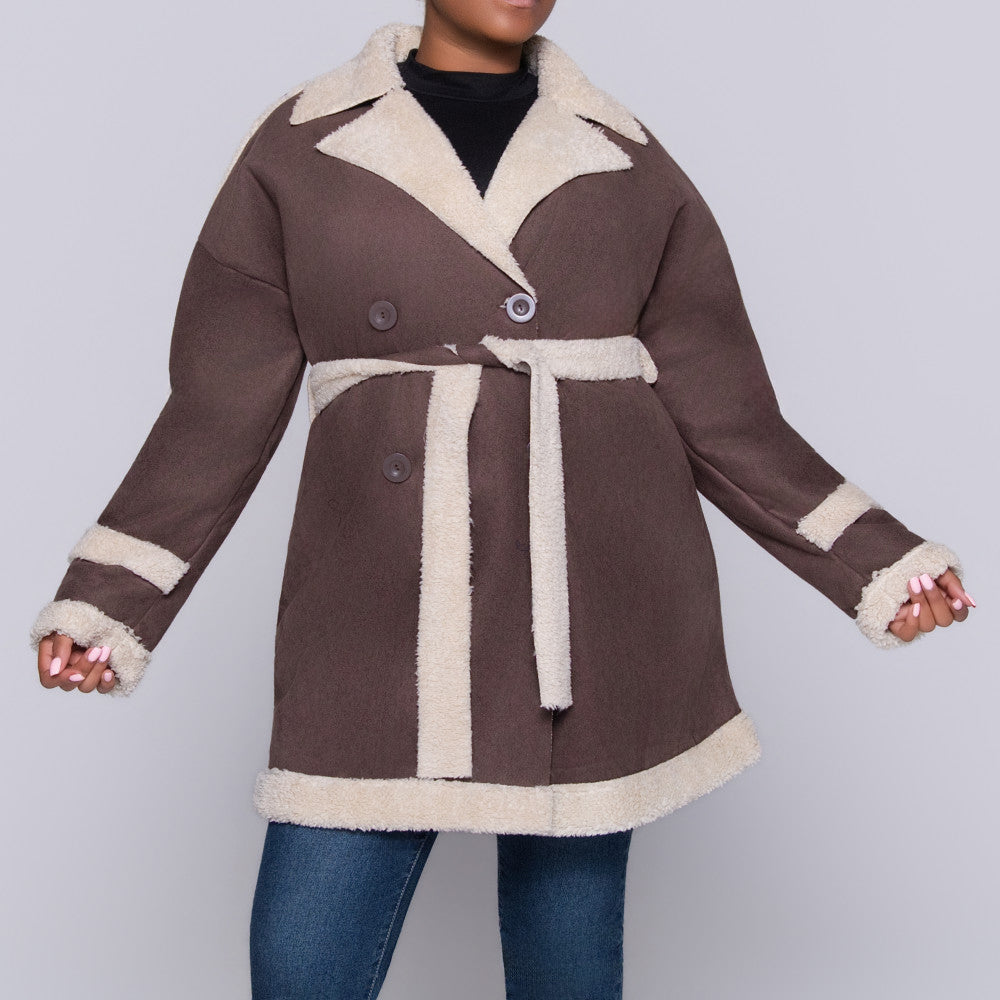 Chocolate Scuba Suede Jacket – Fashion World ZA