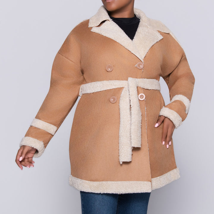 Tan Scuba Suede Jacket