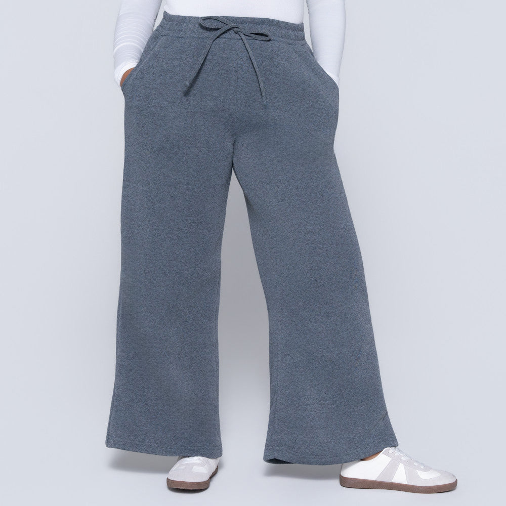 Charcoal Wide Leg Track Pants – Fashion World ZA