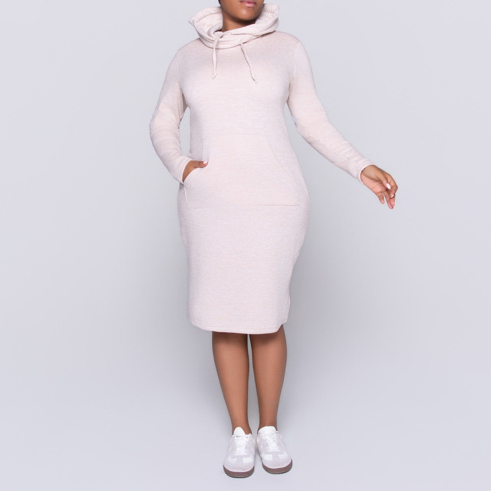 Oatmeal Long Sleeve Dress