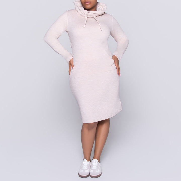 Oatmeal Long Sleeve Dress