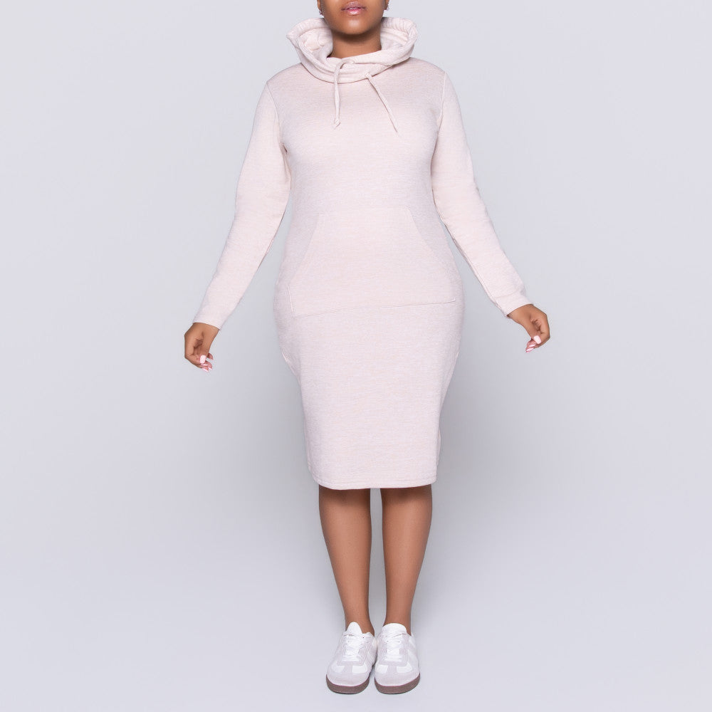 Oatmeal Long Sleeve Dress