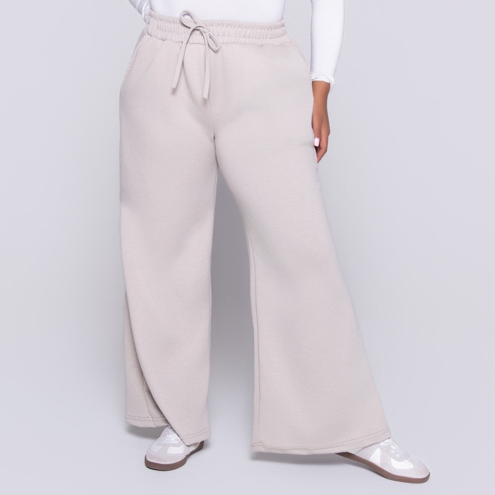 Stone Scuba Modal Wide Leg Pants