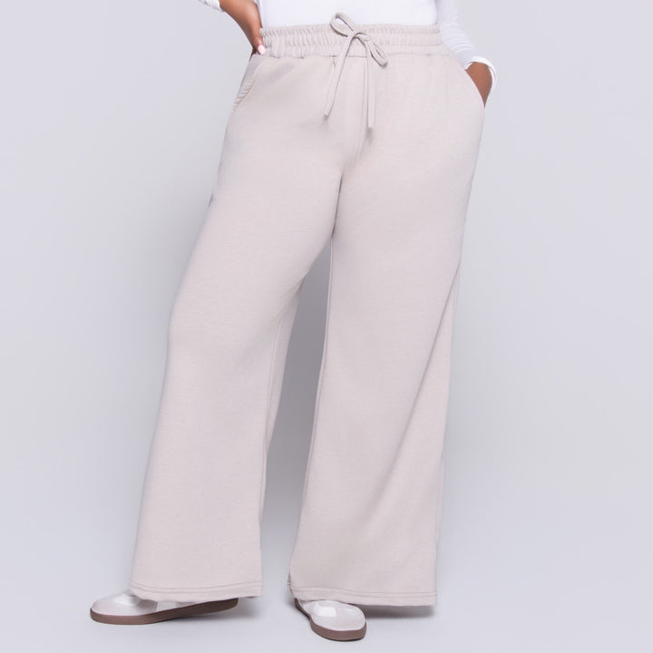 Stone Scuba Modal Wide Leg Pants