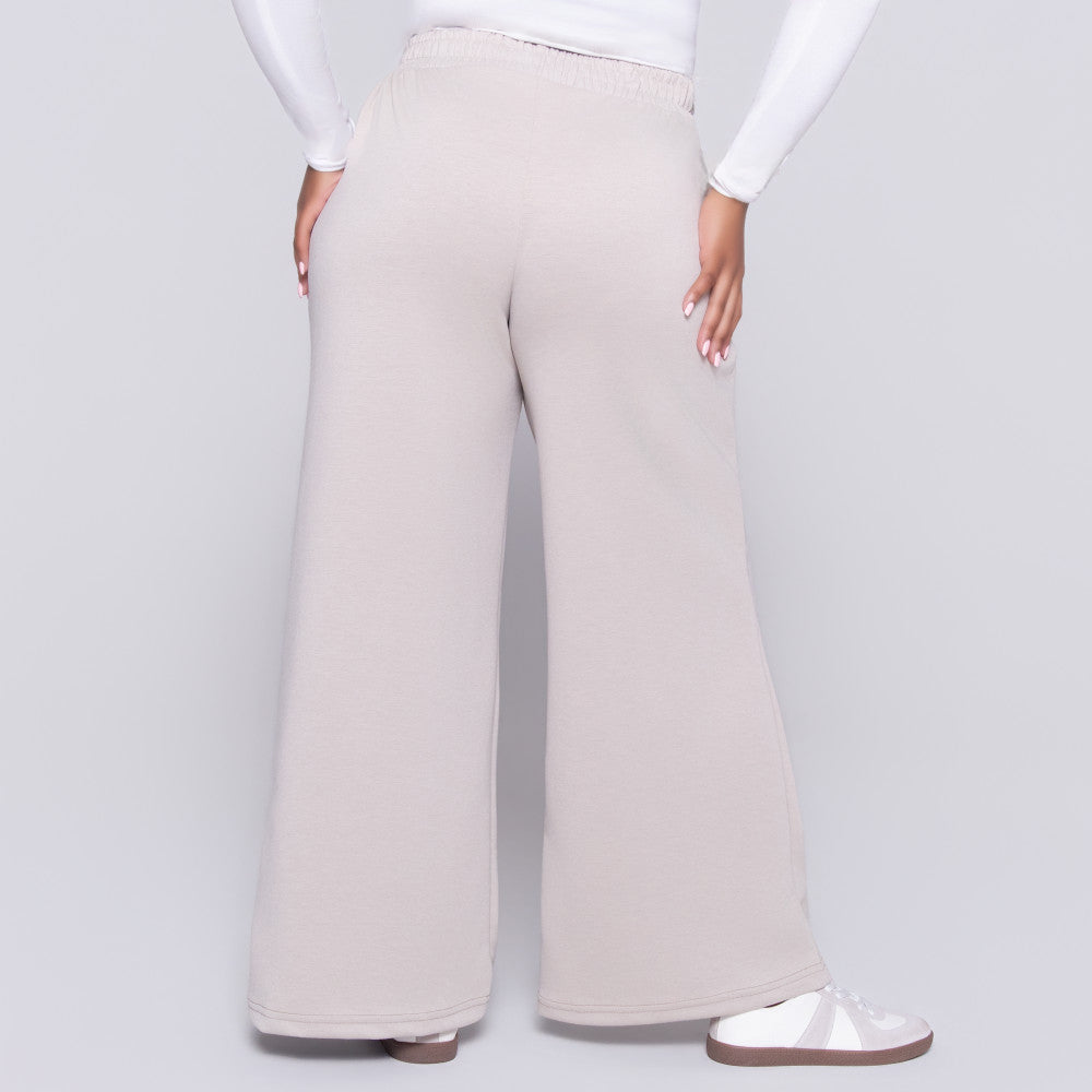 Stone Scuba Modal Wide Leg Pants