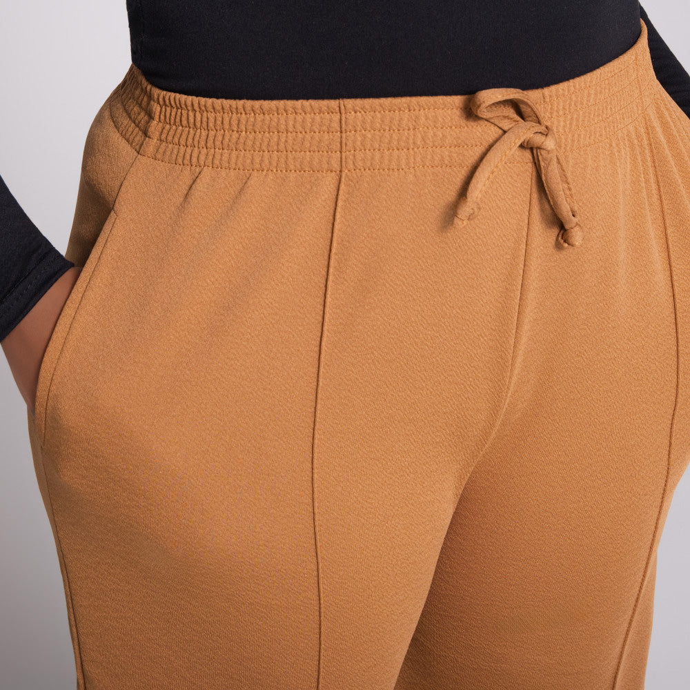Wide Leg Camel Pants