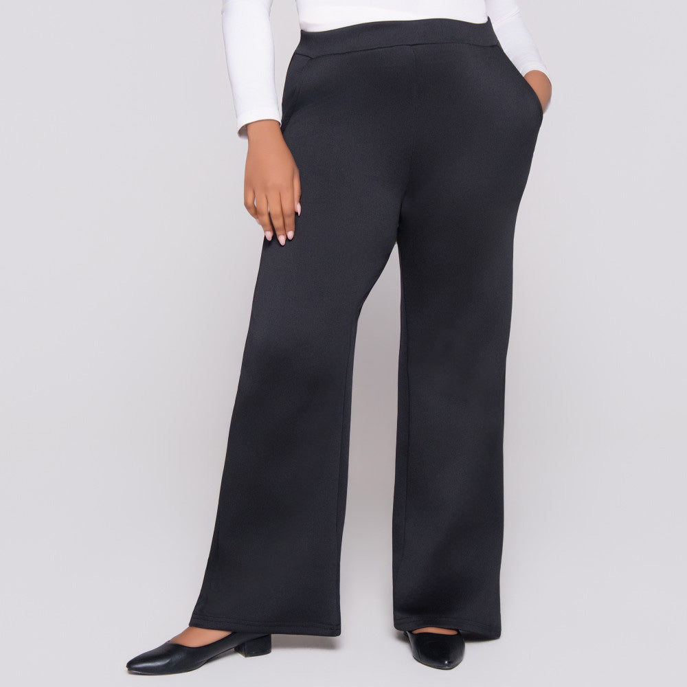 Ladies Polyspan Scuba Slax