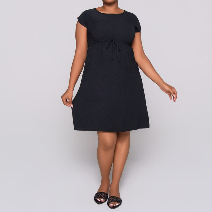 Printed And Plain Airflow Twin Pack Dress