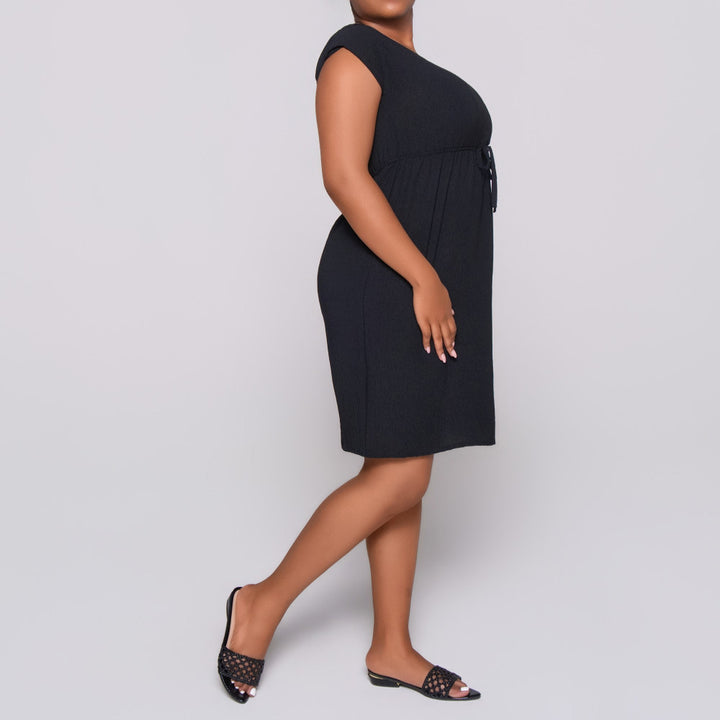 Printed And Plain Airflow Twin Pack Dress