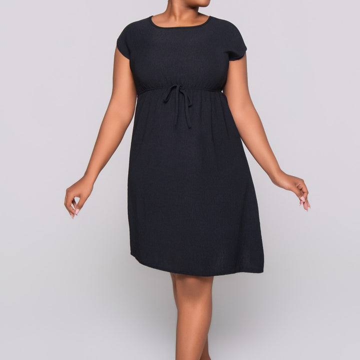 Printed And Plain Airflow Twin Pack Dress