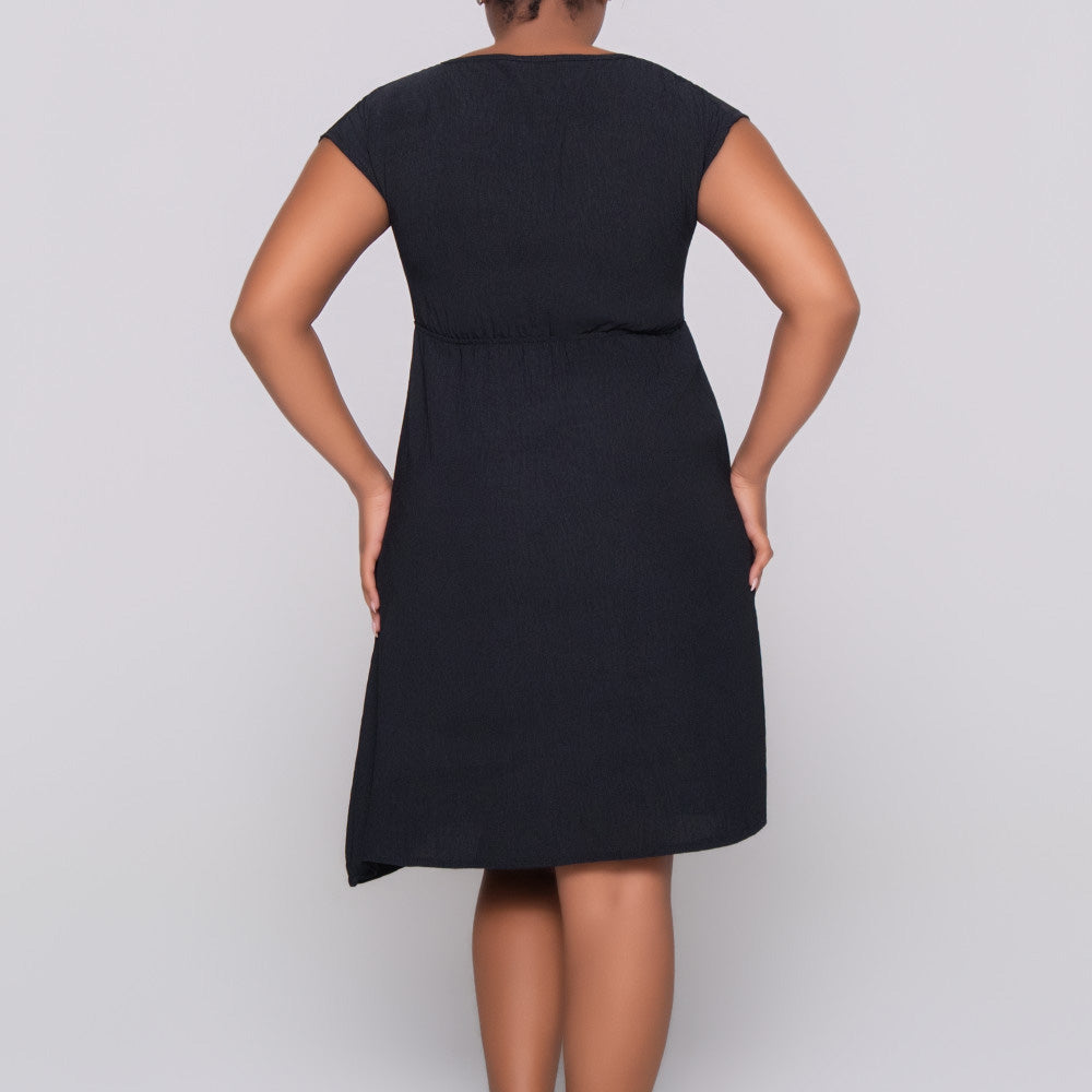 Printed And Plain Airflow Twin Pack Dress