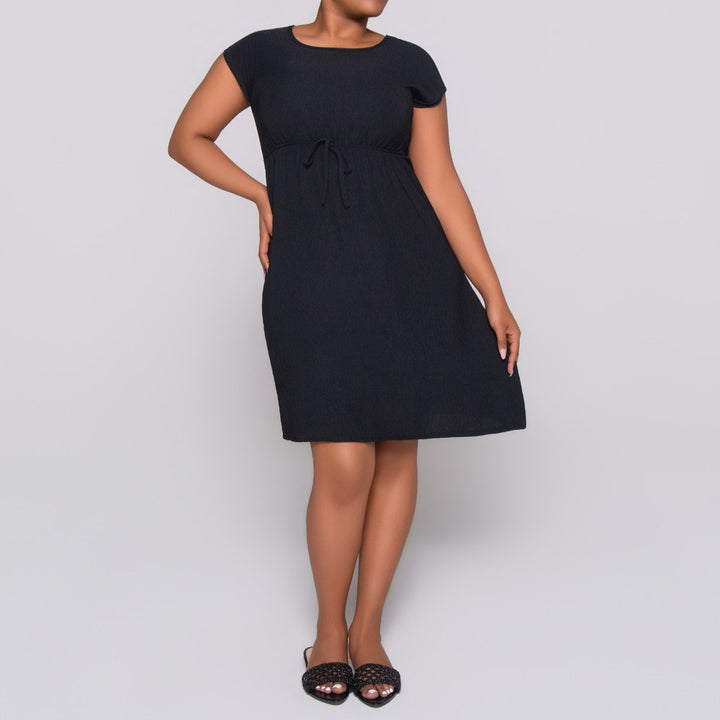 Printed And Plain Airflow Twin Pack Dress