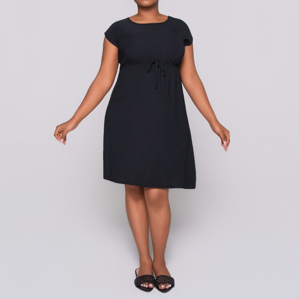 Printed And Plain Airflow Twin Pack Dress
