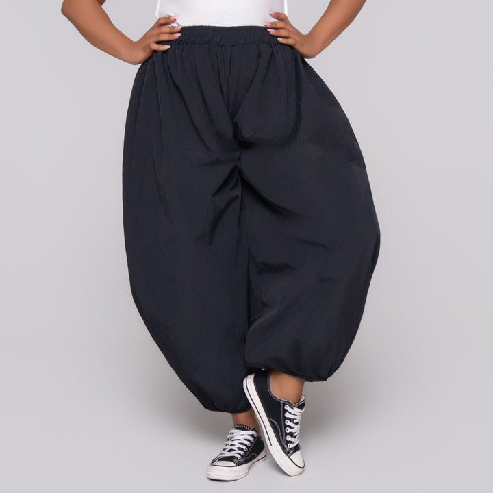 Black Teslon Pants