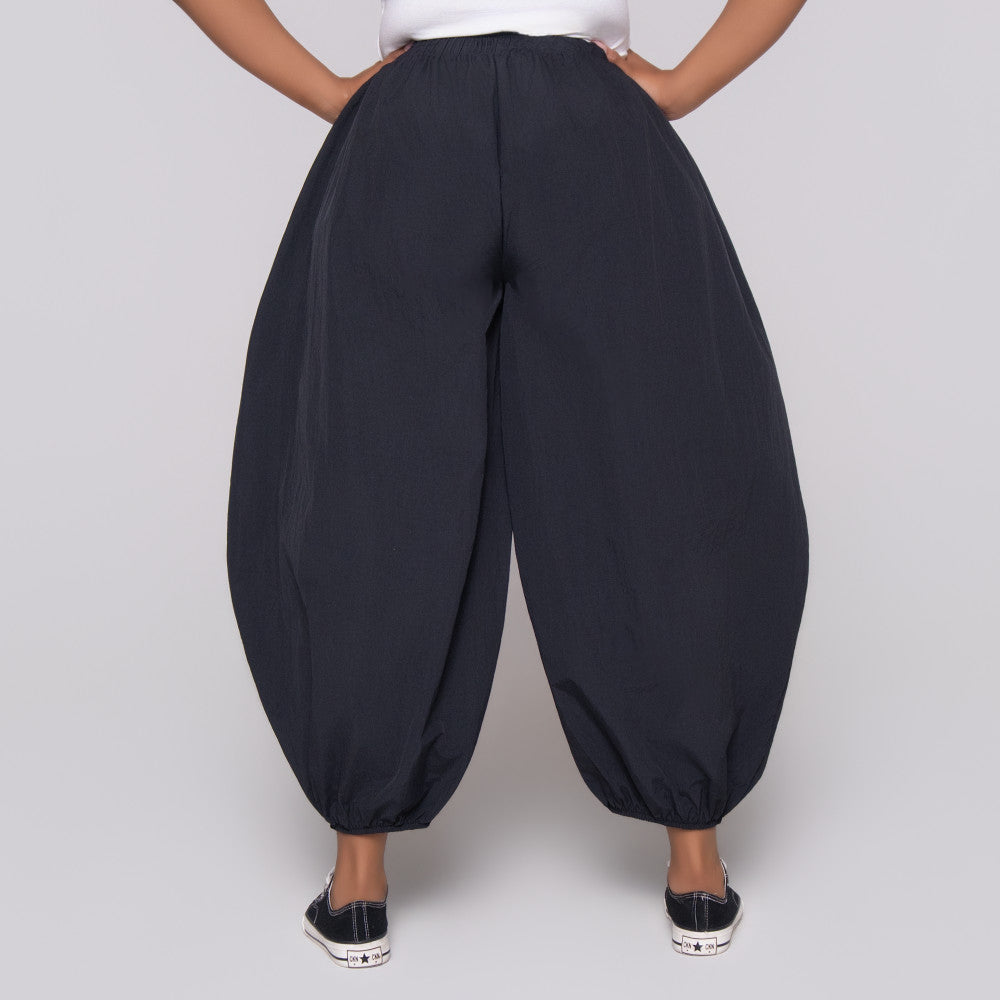 Black Teslon Pants