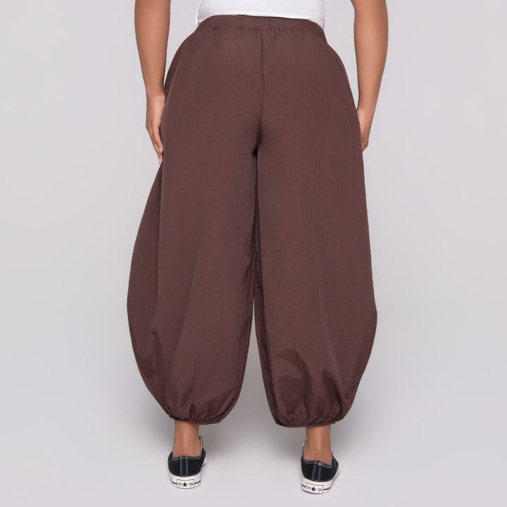 Choc Teslon Pants