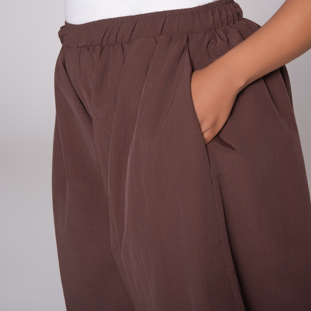 Choc Teslon Pants