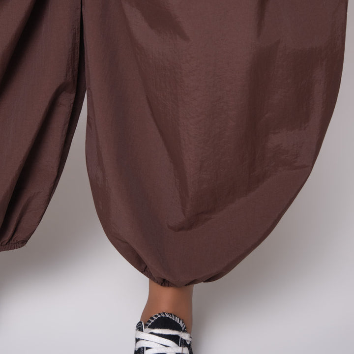Choc Teslon Pants