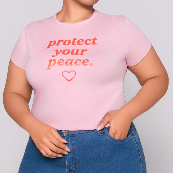 Mink Statement Print Top